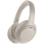 Slušalke brezžične naglavne Bluetooth stereo SONY WH-1000XM4S z odpravljanjem šumov srebrne