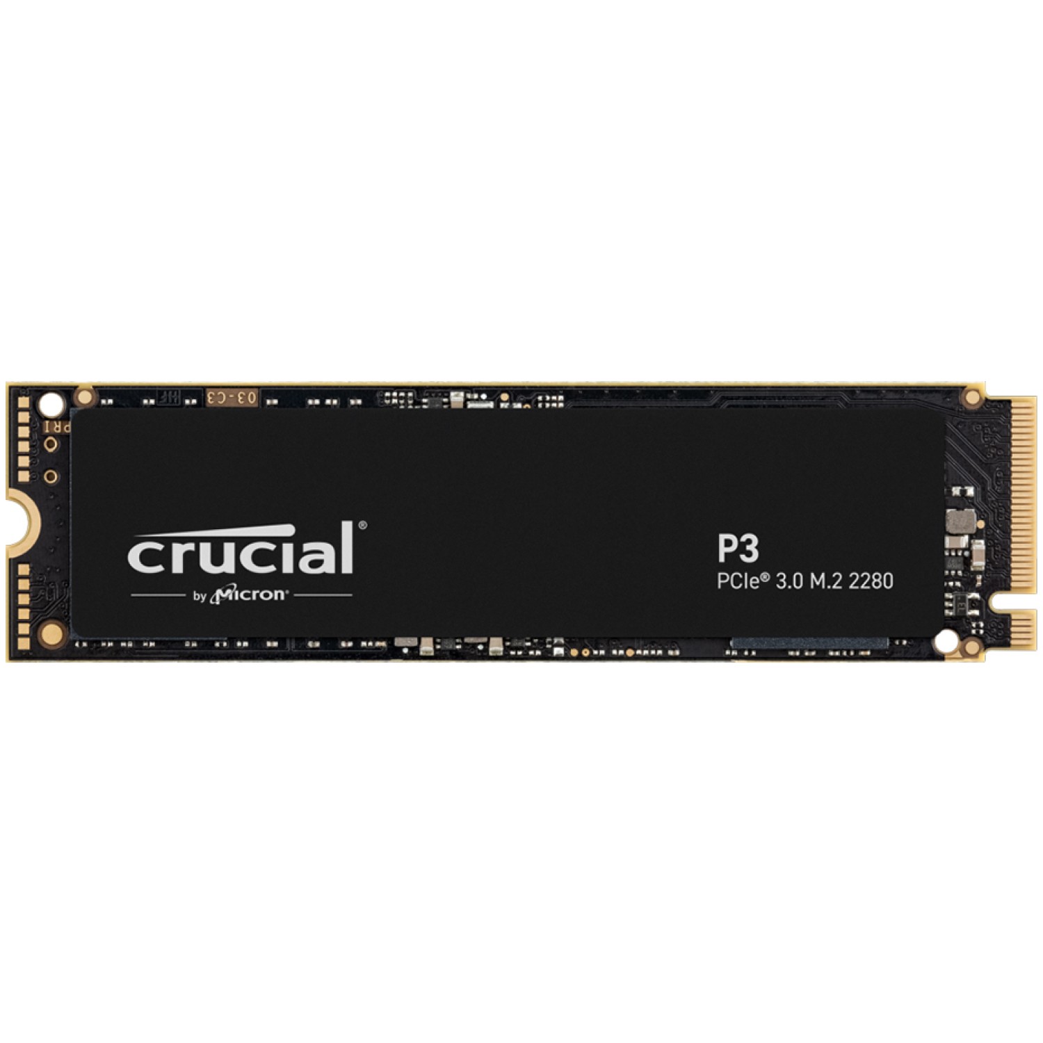Disk SSD M.2 NVMe PCIe 3.0 500GB Crucial P3 2280 3500/1900MB/s (CT500P3SSD8)