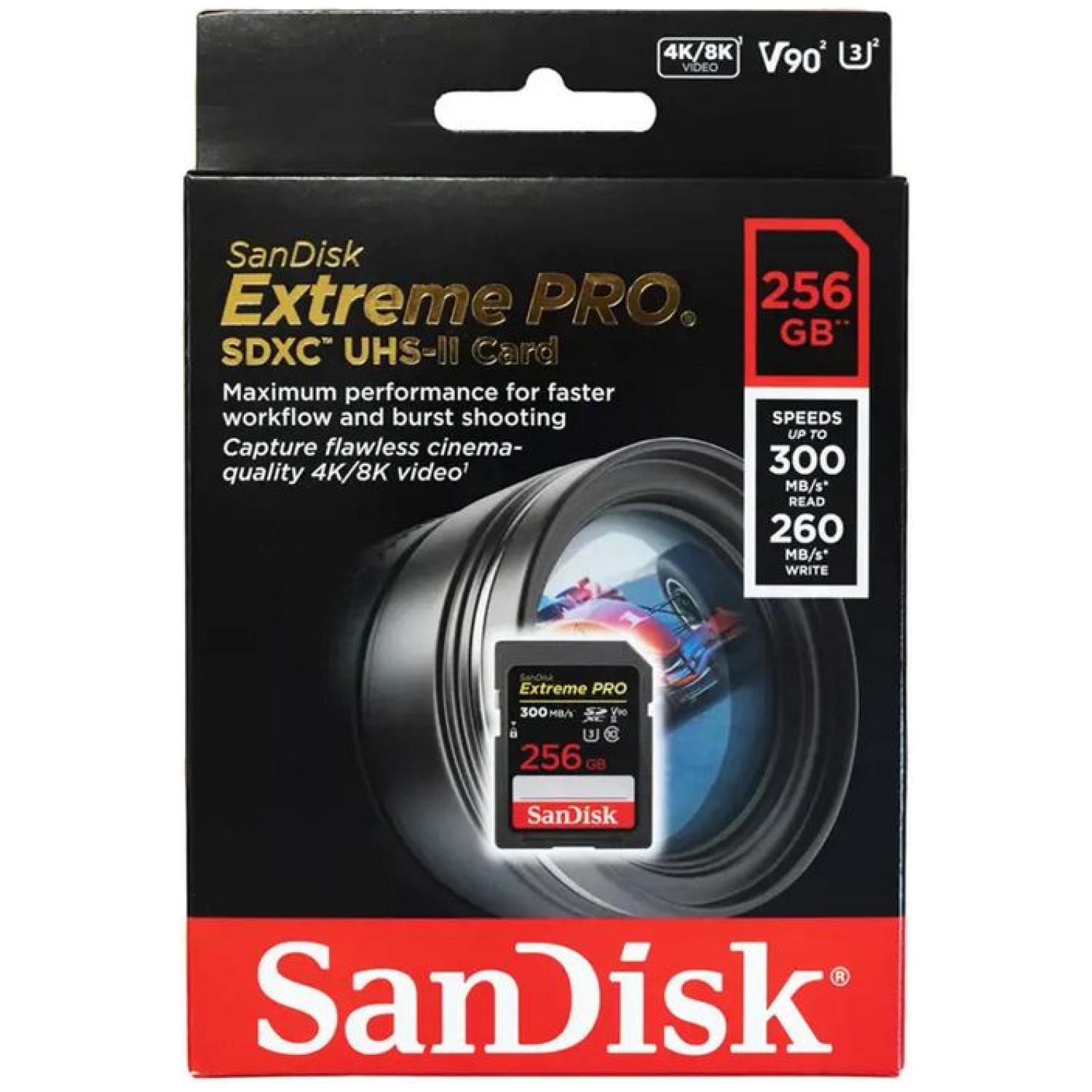 SanDisk Extreme PRO 256GB SDXC do 300MB/s