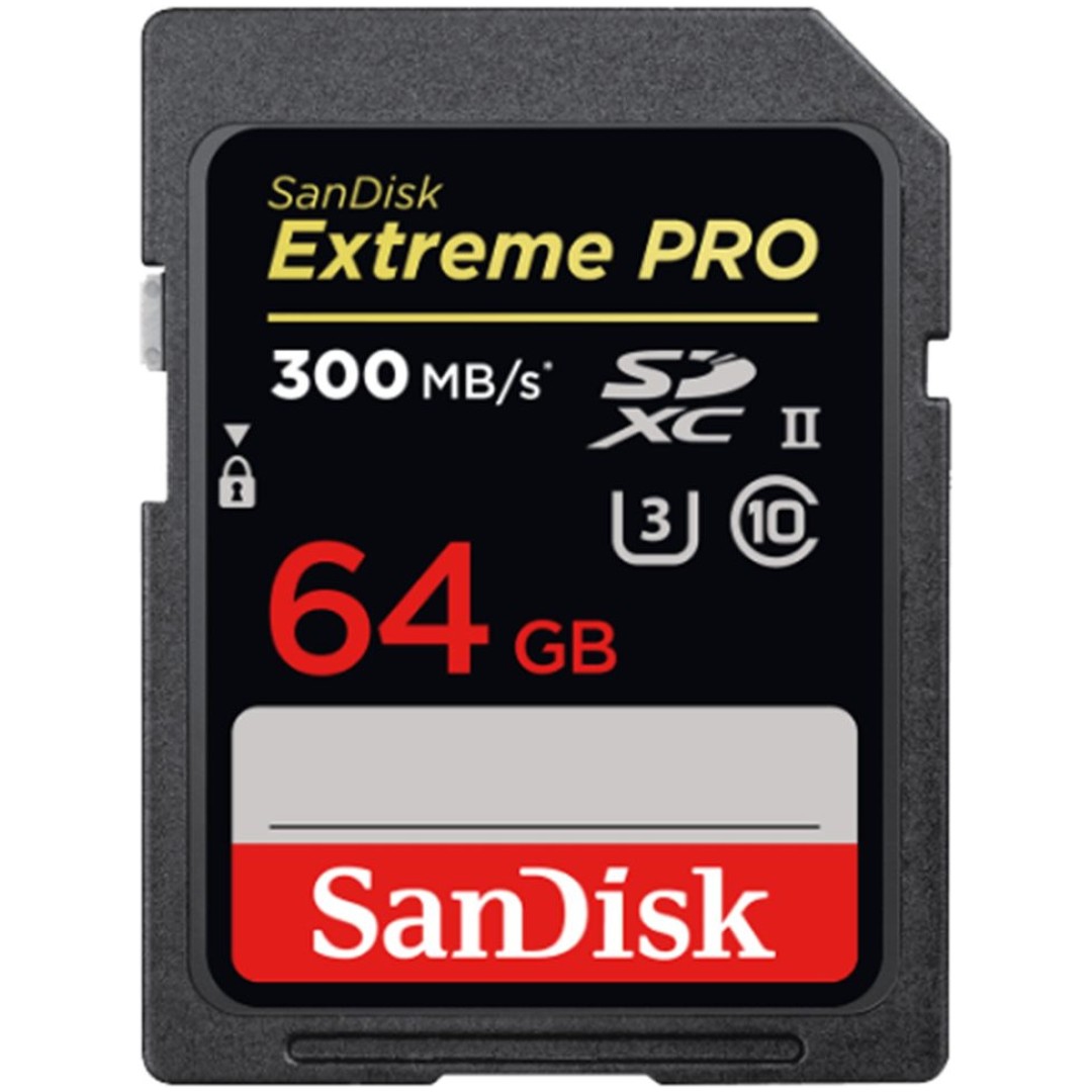 SanDisk Extreme PRO 64GB SDXC do 300MB/s