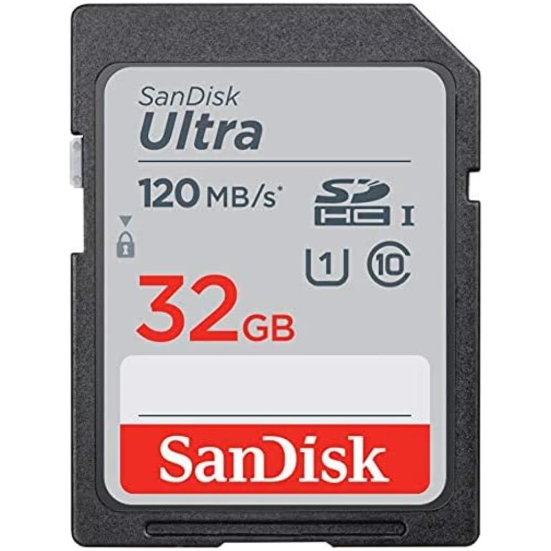 SanDisk Ultra 32GB SDHC spominska kartica 120MB/s