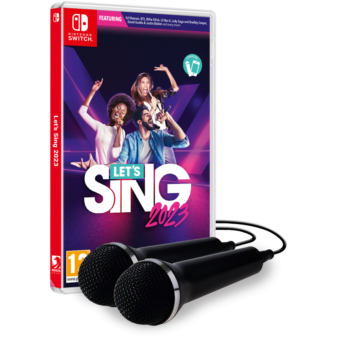 LET'S SING 2023 - DOUBLE MIC BUNDLE (Nintendo Switch)