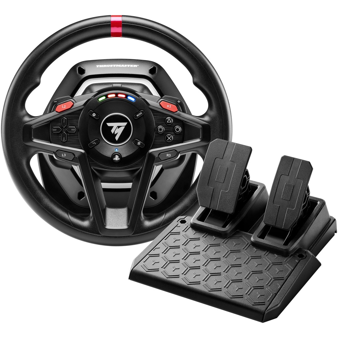 THRUSTMASTER T128-P RACING WHEEL - TYPE C (PLUG EU) PS4/PS5/PC DIRKALNI VOLAN