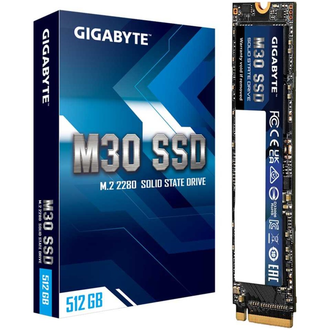 GIGABYTE M30 M.2 2280 NVME SSD 512GB 3500/2600 MB/s