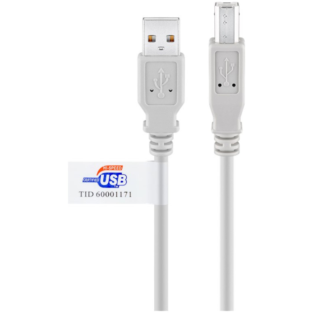 GOOBAY USB 2.0 (type A) / USB 2.0 (type B) 5m kabel