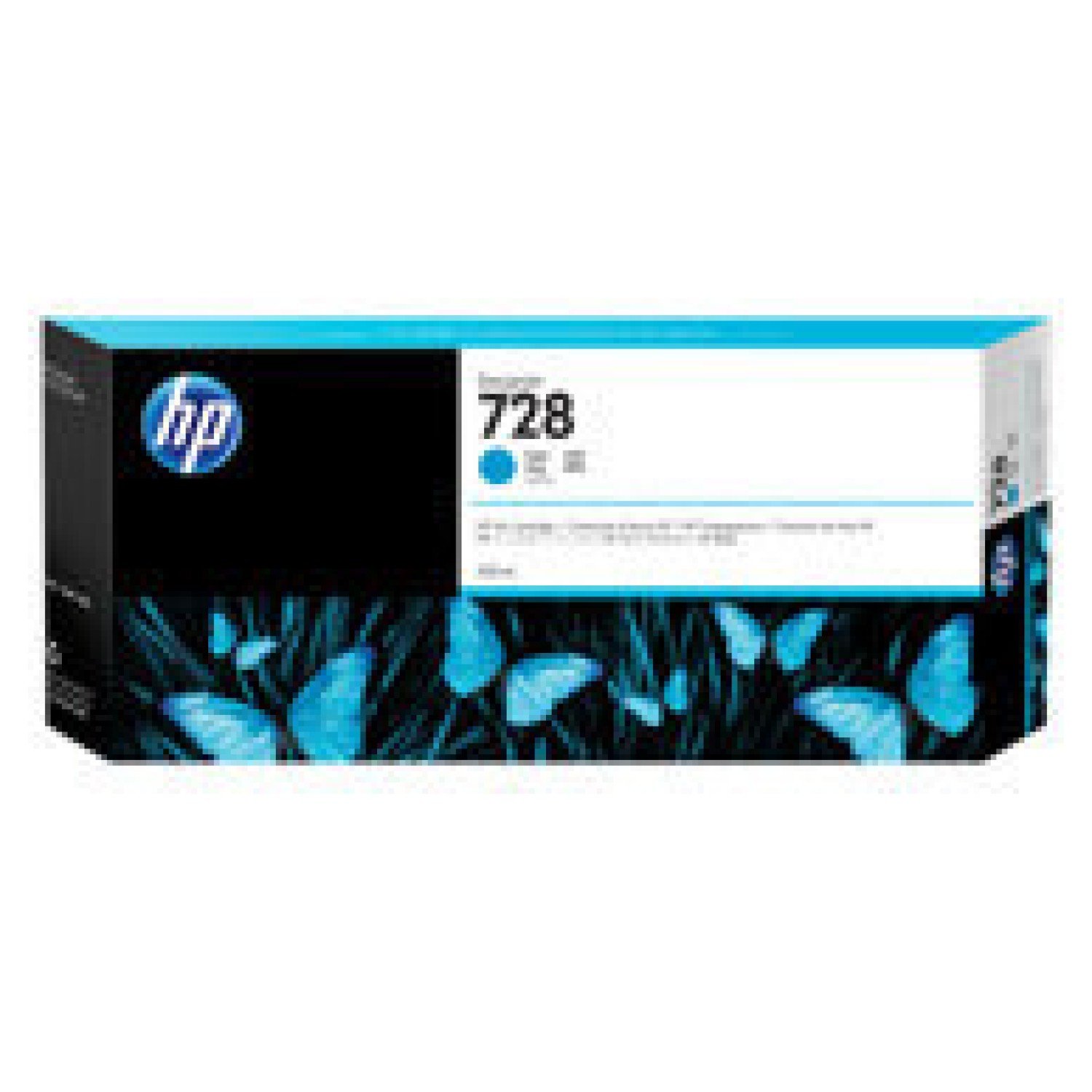HP 728 300-ml Cyan Ink Cartridge