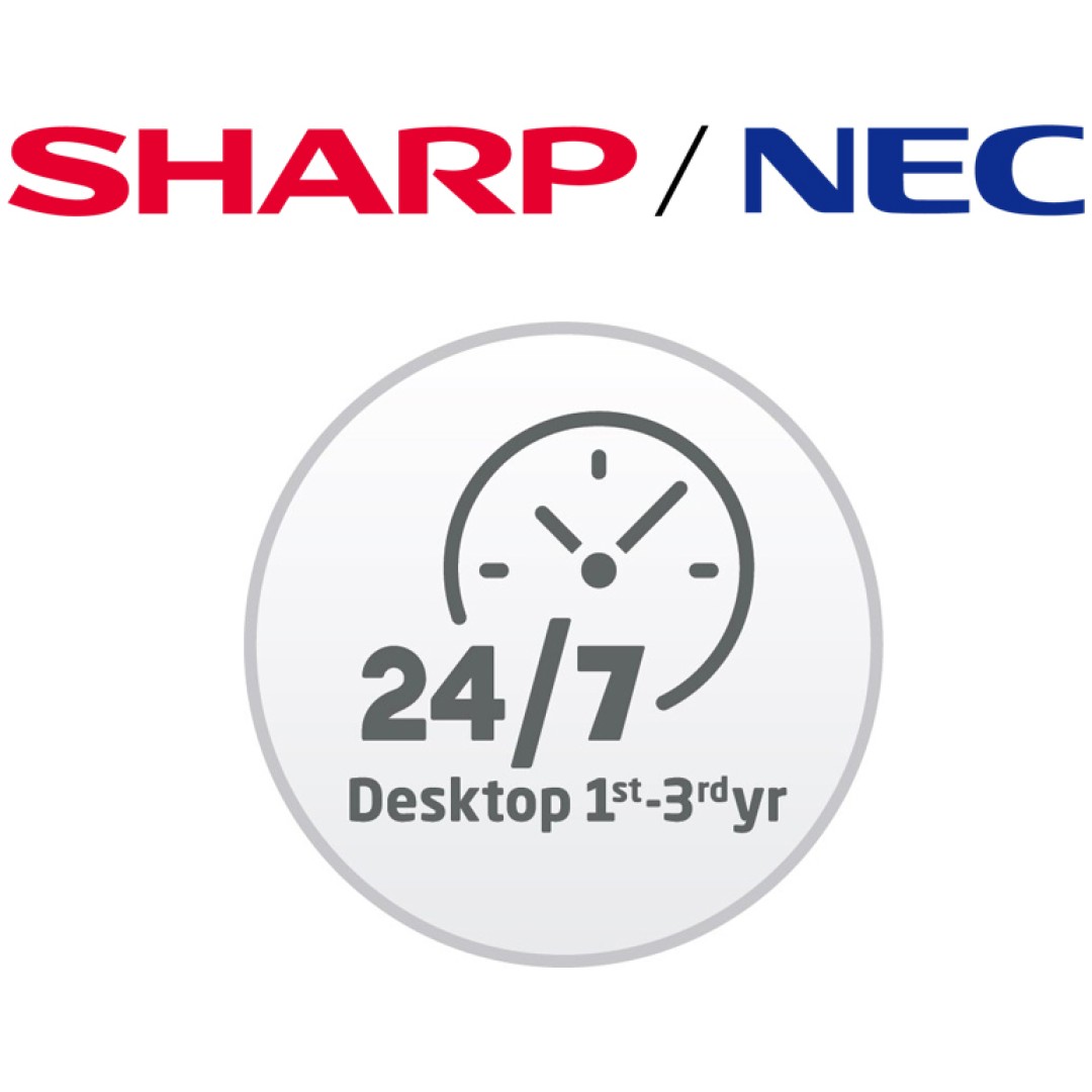 NEC podaljšanje garancije na 1 ali 3 leta za namenske računalniške monitorje
