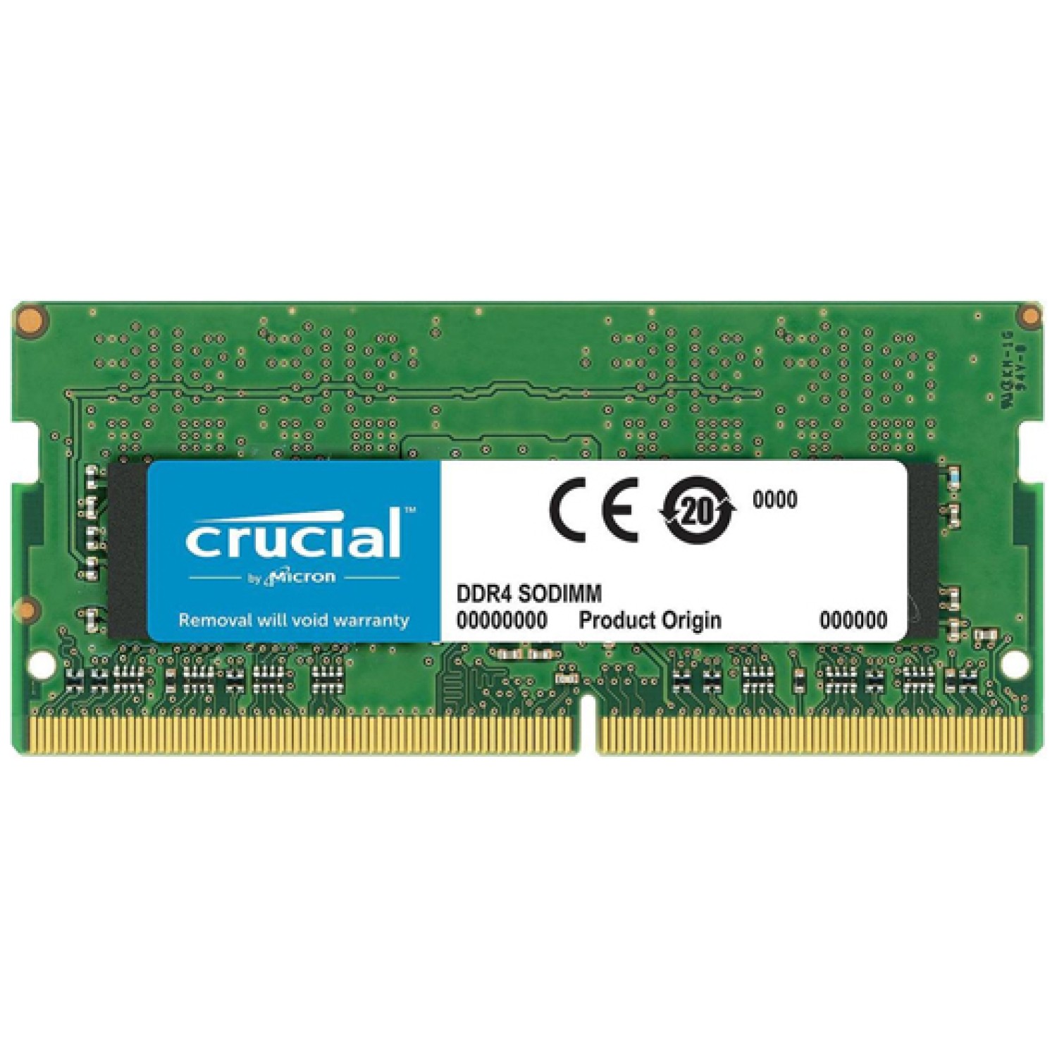 RAM SODIMM DDR4 32GB PC4-25600 3200MT/s CL22 x8 1.2V Crucial