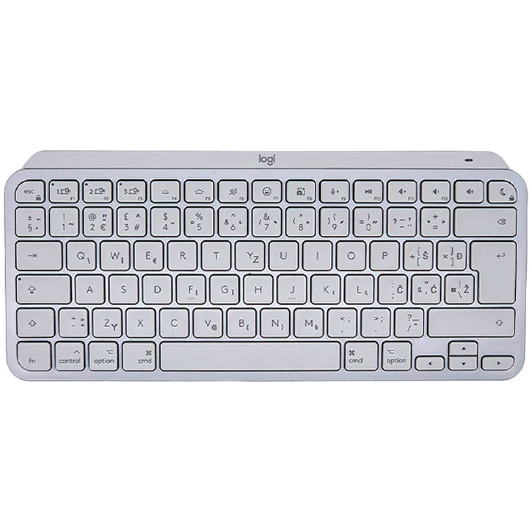 LOGITECH MX Keys Mini za Mac Bluetooth siva slo tisk tipkovnica