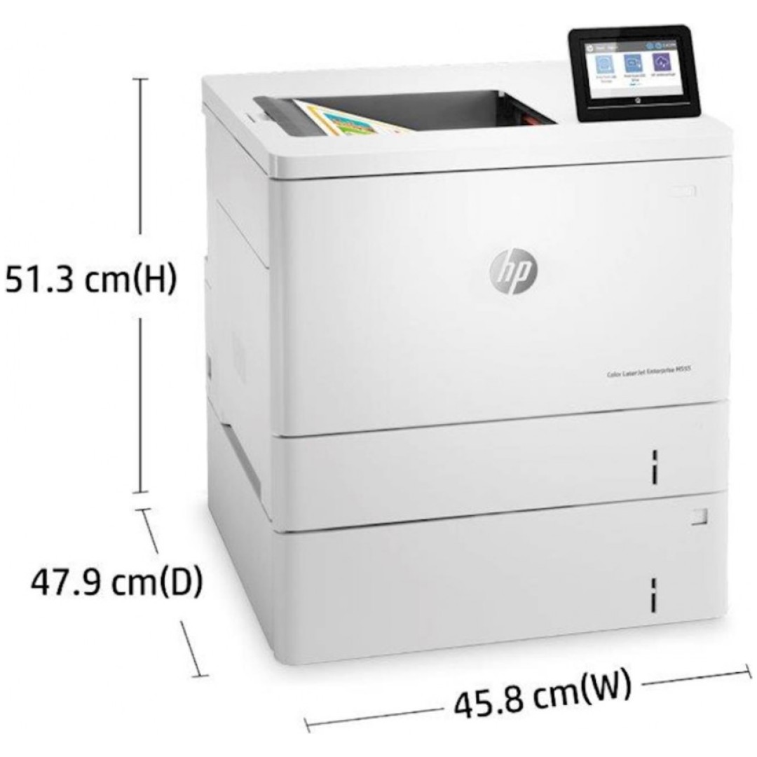 Tiskalnik Laserski Barvni HP Color LaserJet Enterprise M555x A4/Duplex/LAN (7ZU79A)