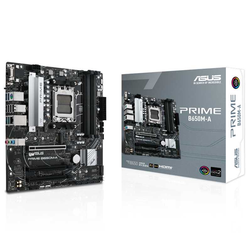 ASUS PRIME B650M-A AMD AM5 DDR5 HDMI/DP/VGA USB 3.2 osnovna plošča