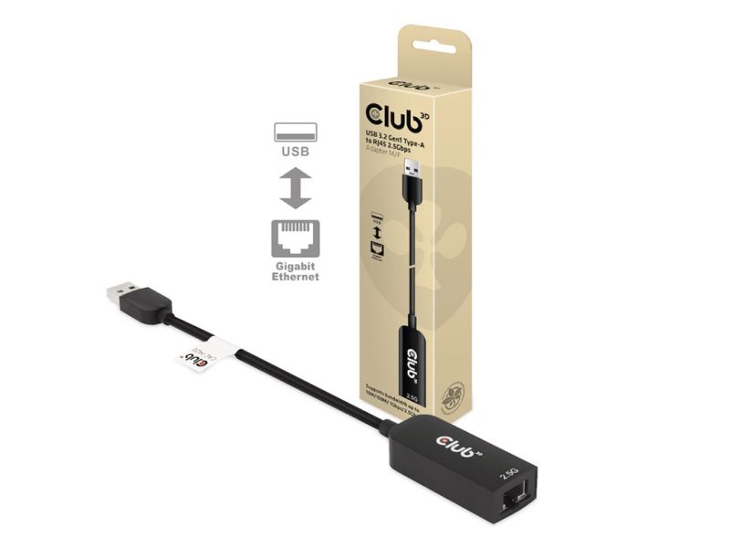 Adapter USB-A v RJ45 Club 3D CAC-1420