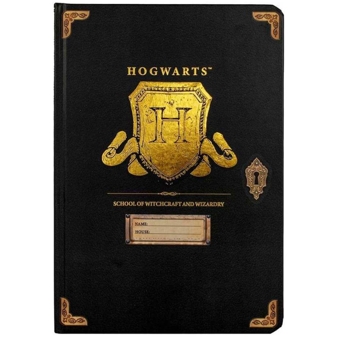 BLUE SKY HARRY POTTER A5 CASEBOUND NOTEBOOK - HOGWARTS SHIELD BELEŽNICA