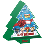 FUNKO POCKET POP: DC HOLIDAY - TREE HOLIDAY BOX 4-PACK