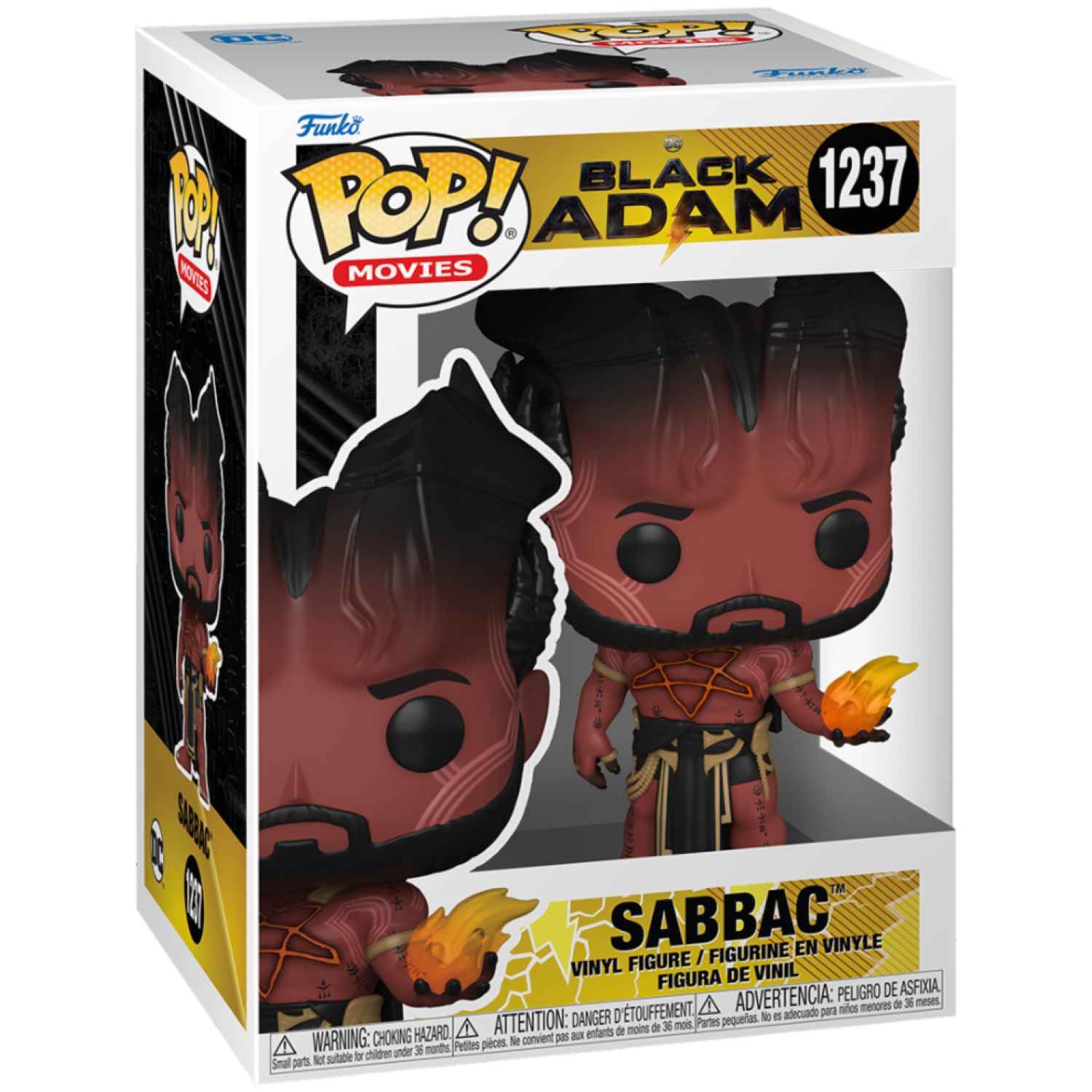 FUNKO POP MOVIES: BLACK ADAM - SABBAC