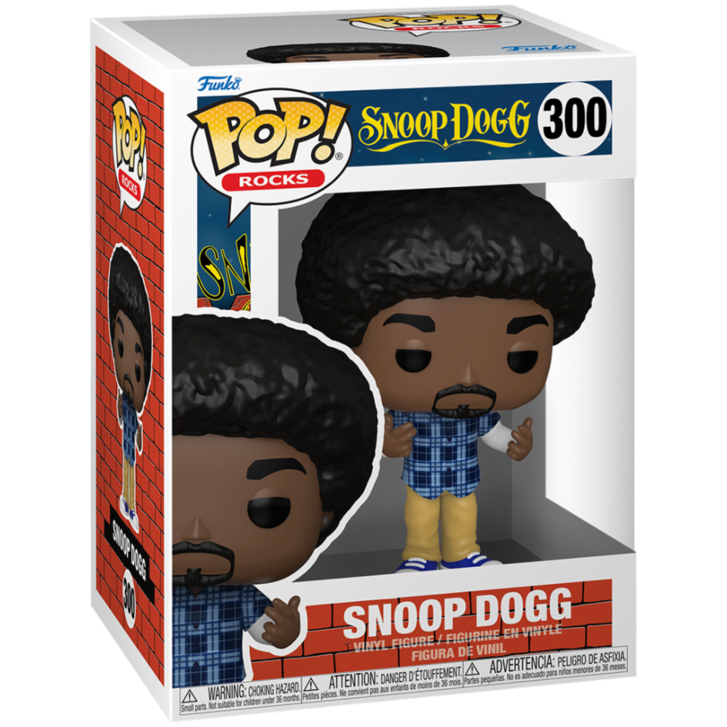 FUNKO POP ROCKS: SNOOP DOGG - SNOOP DOGG (BLUE SHIRT)