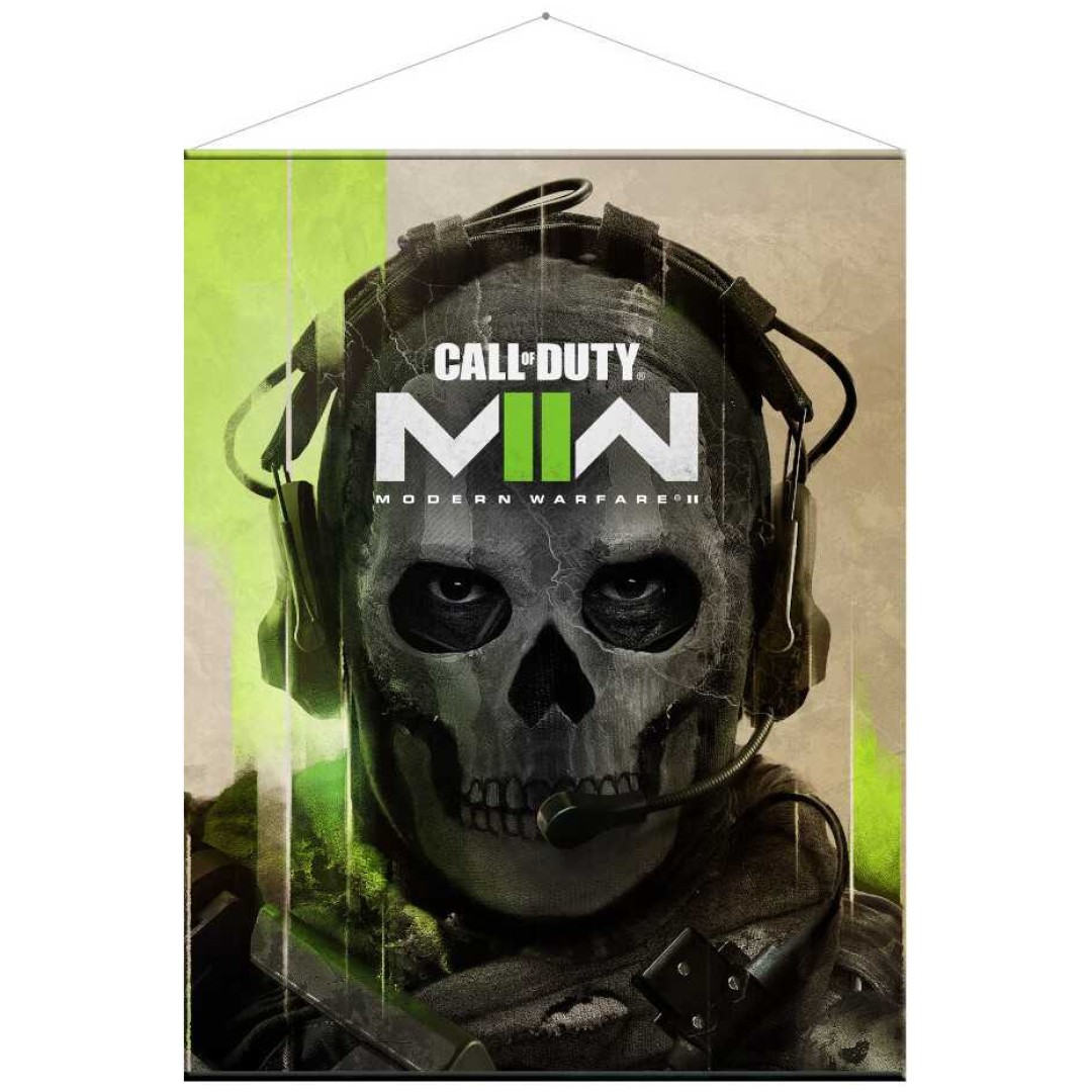 GAYA CALL OF DUTY MWII CANVAS POSTER (GHOST)