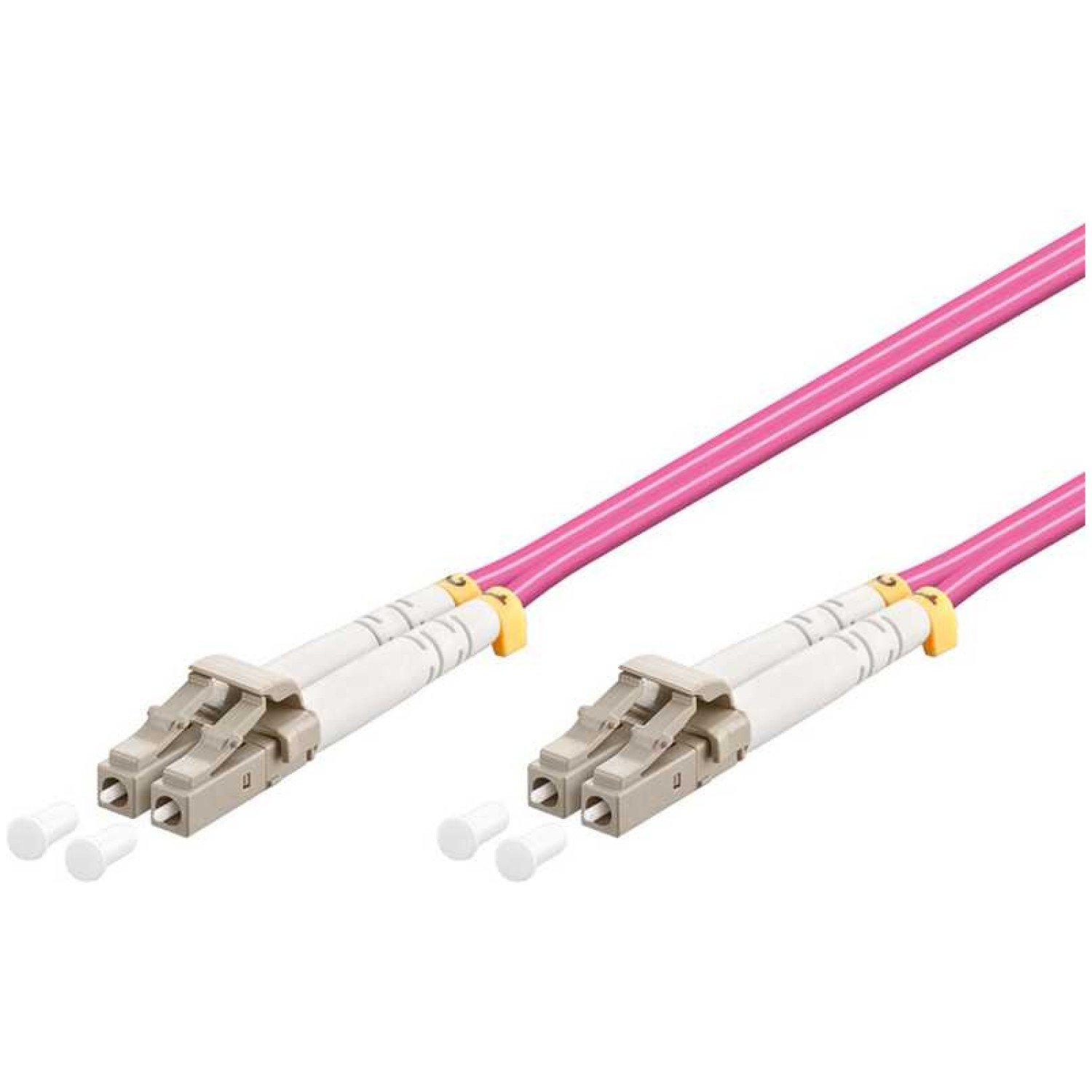GOOBAY OM4 LAN LC-UPC 20m roza patch optični kabel