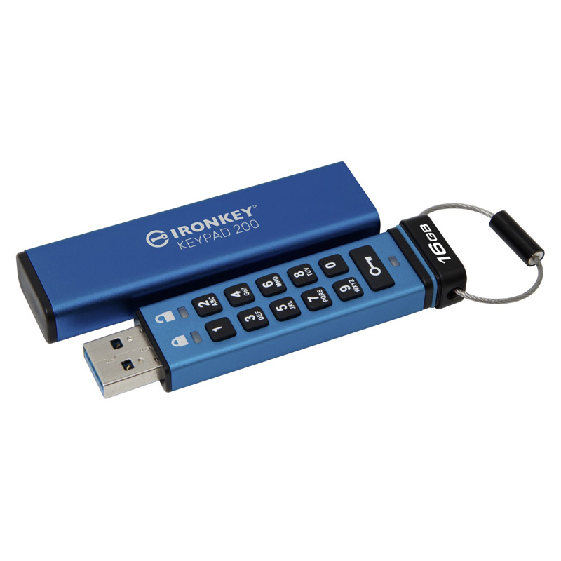 KINGSTON IKKP200 IronKey Privacy 200 prenosni 16GB USB3.2 Gen1 Type-A USB ključ