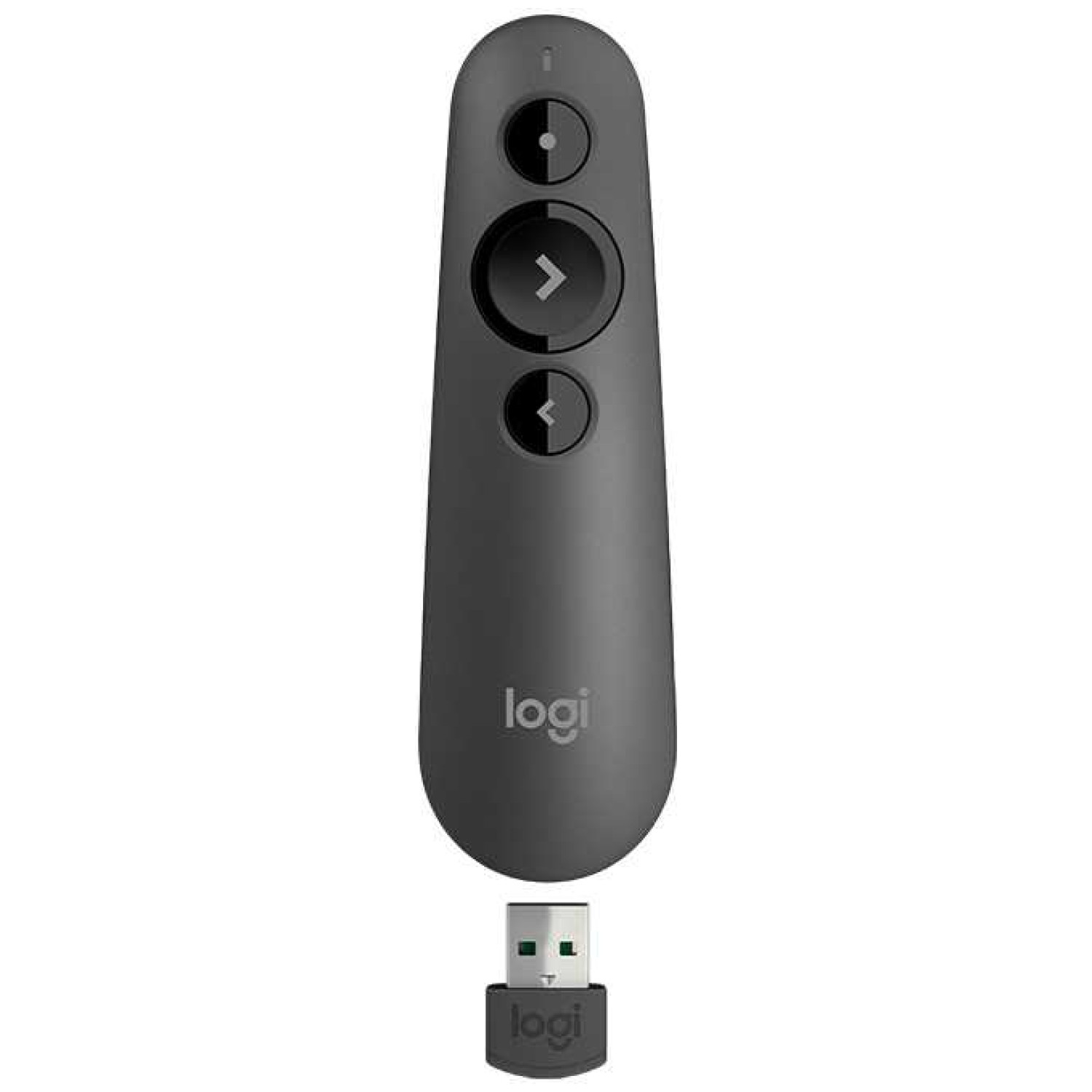 Presenter Logitech Brezžični R500S USB rdeči laser (910-005843)