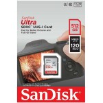 Spominska kartica SDXC 512GB Sandisk Ultra 150MB/s/U1 UHS-I (SDSDUNC-512G-GN6IN)