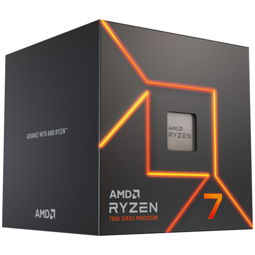 AMD Ryzen 7 7700 3.8GHz 32MB 65W S-AM5 Wraith Prism hladilnik BOX procesor
