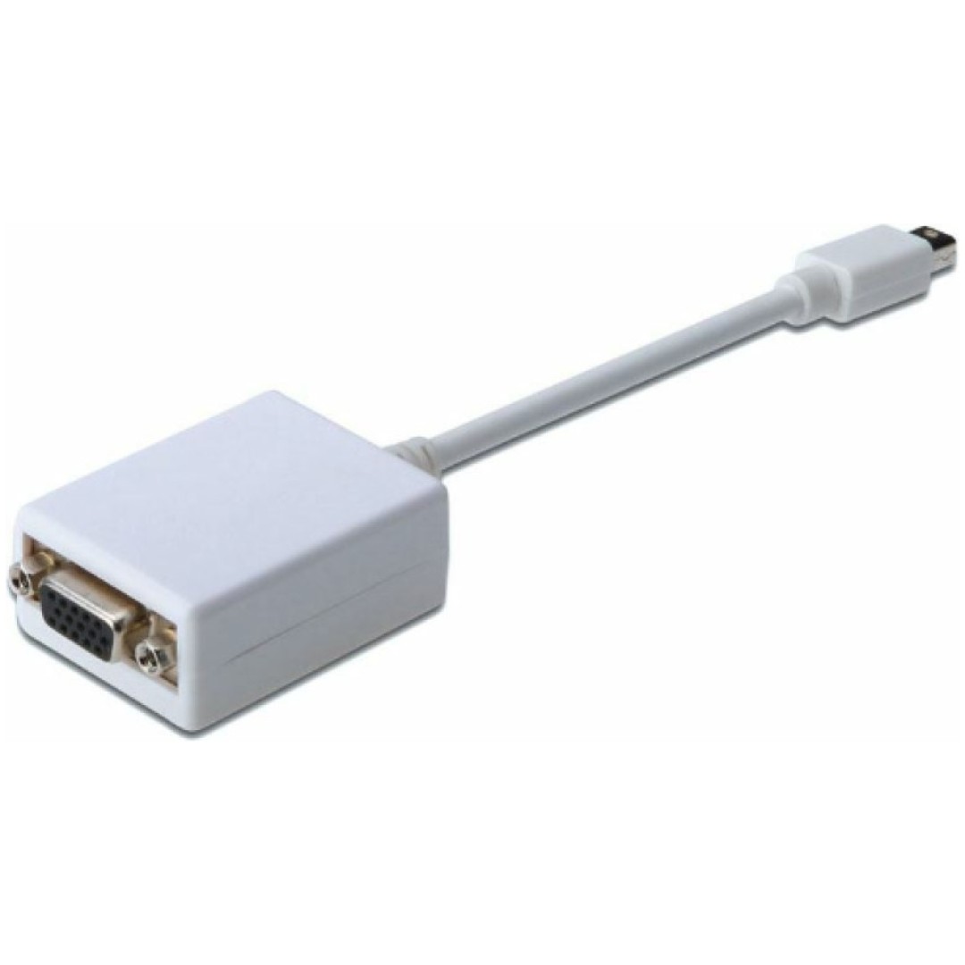 Adapter DisplayPort mini (m) => VGA (ž) aktivni adapter Digitus bel