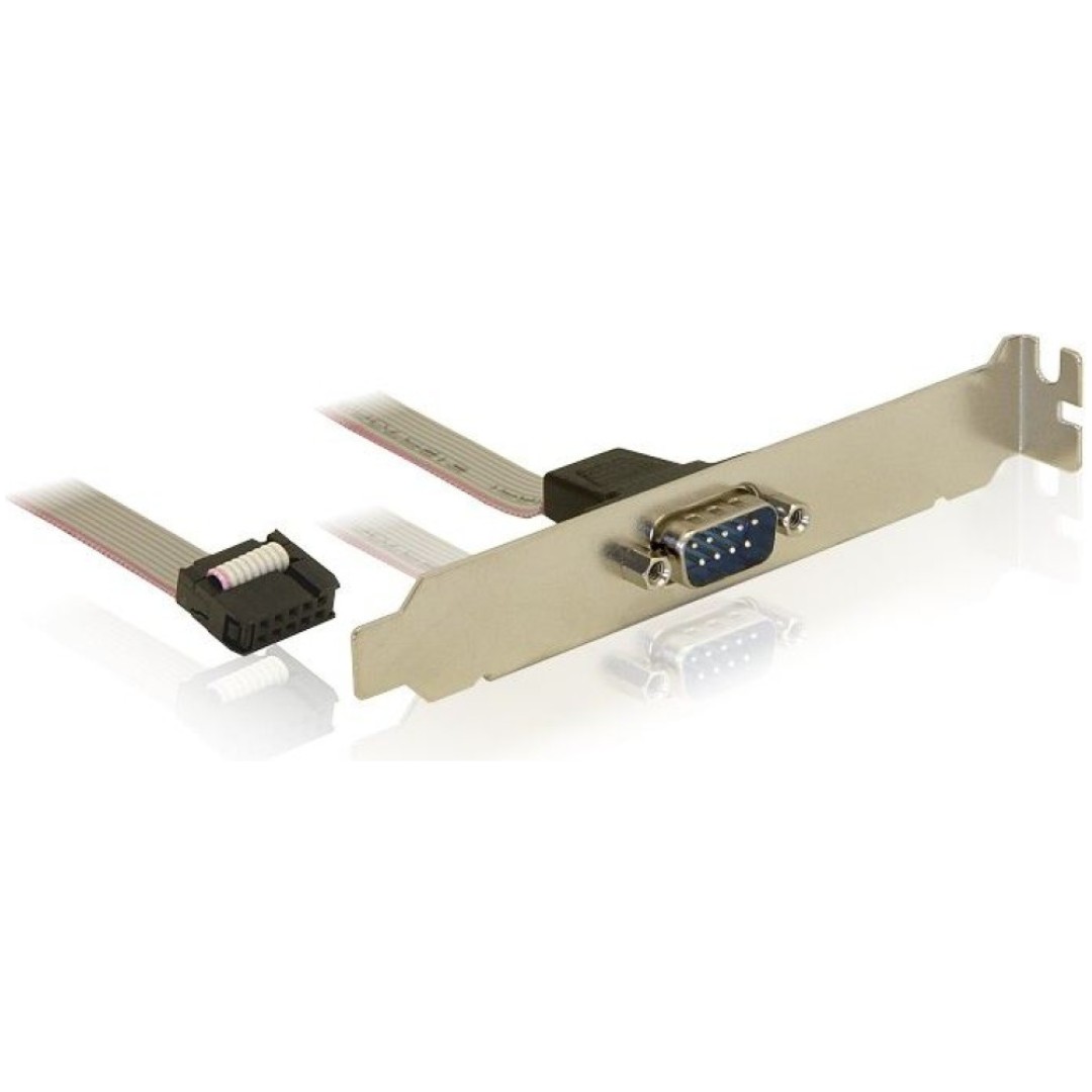 Adapter MB interni COM (RS232) port => PCI slot 25cm Delock - priklop na plošči