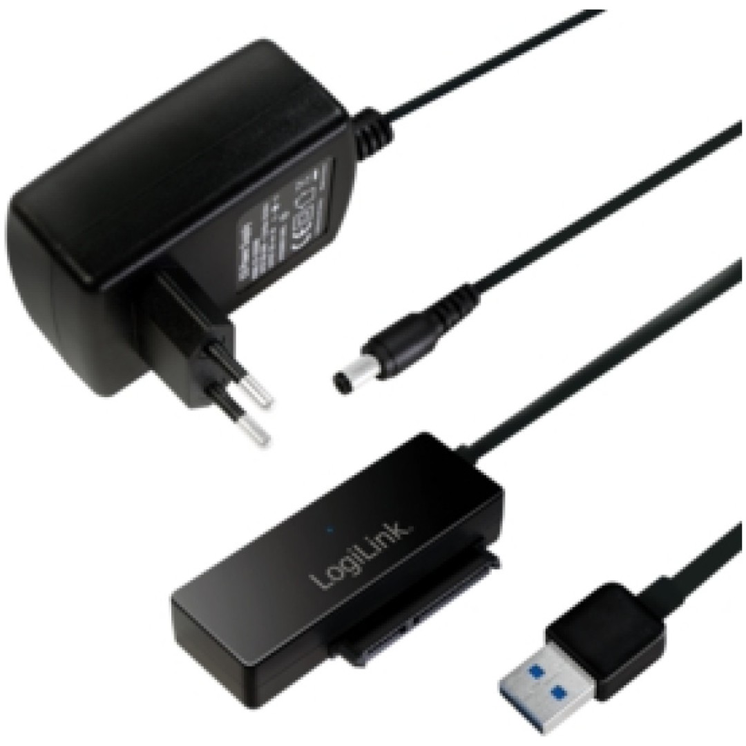 Adapter USB 3.0 => SATA LogiLink + napajalnik (AU0050)