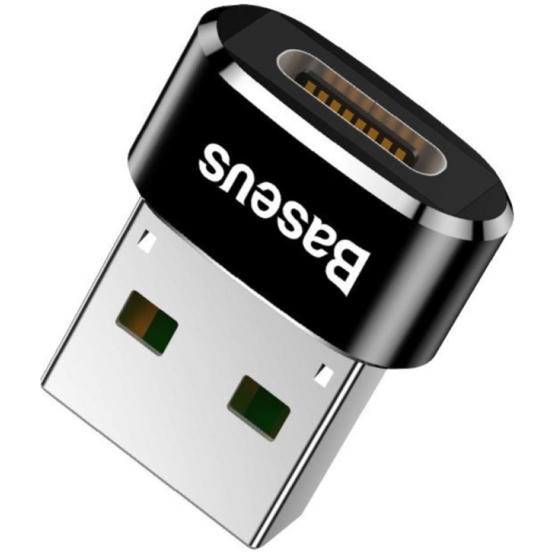 Adapter USB 2.0 => USB-C (ž) micro size Baseus (CAAOTG-01)