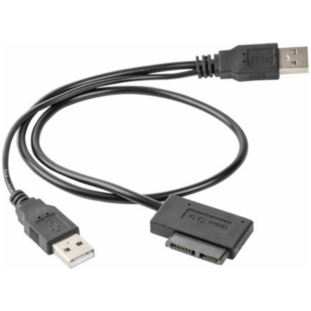 Adapter USB - Slim SATA Cablexpert (SATA 13pin)