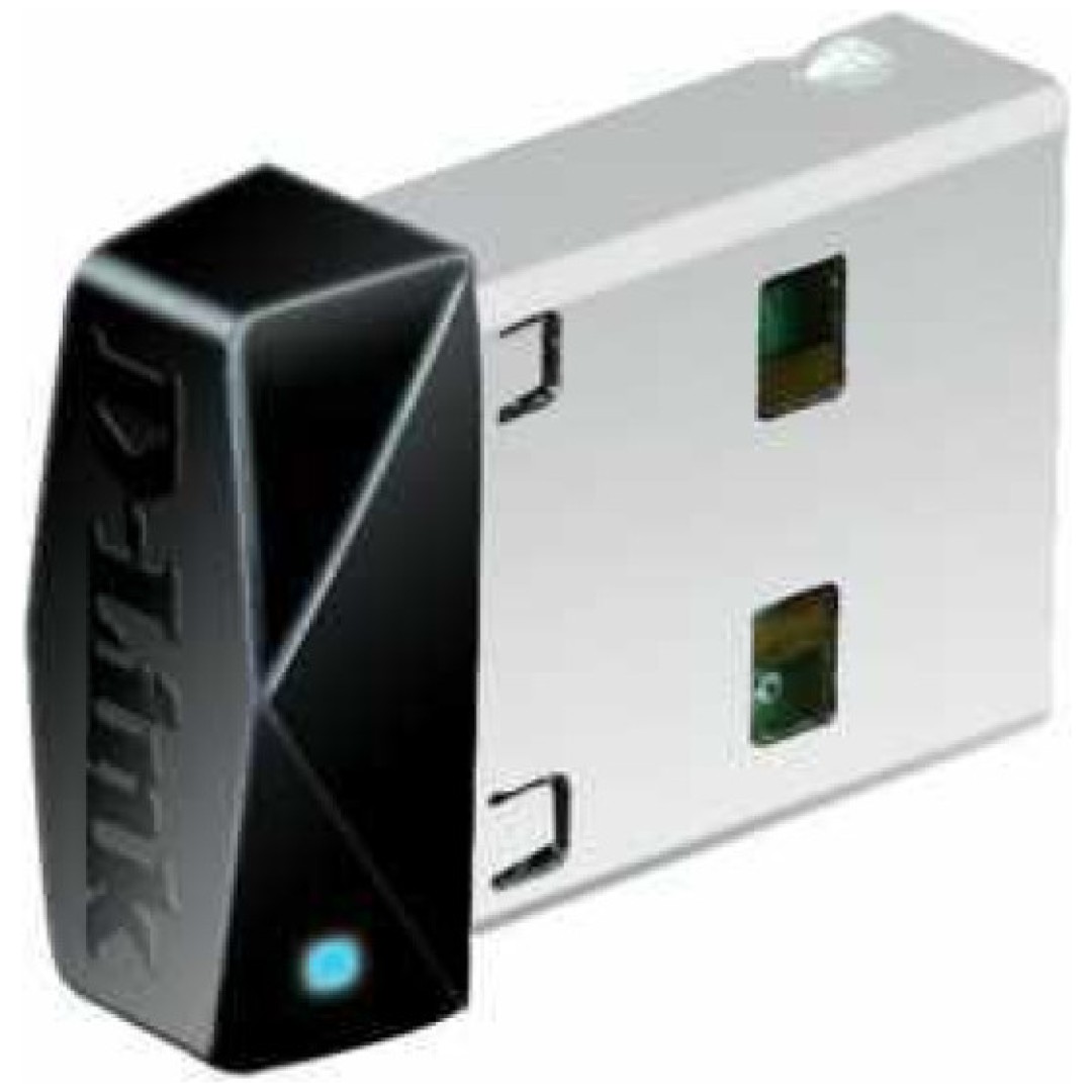 Brezžični mrežni adapter USB 2.0 D-link Nano WiFi4 802.11n N150 150Mbit/s Nano (DWA-121)