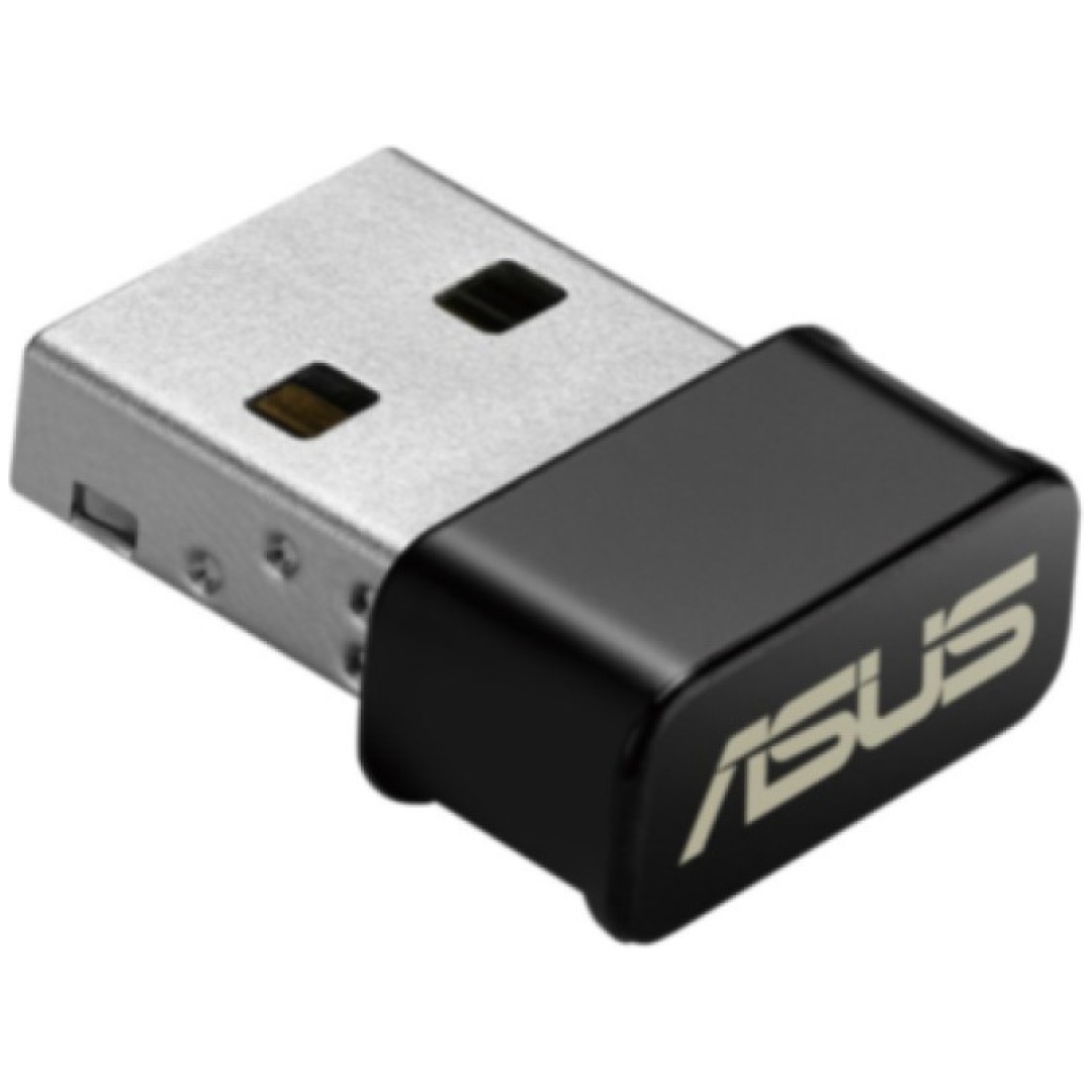 Brezžični mrežni adapter USB 3.0 Asus WiFi5 802.11ac AC1200 867Mbit/s Dualband Nano (90IG03P0-BM0R10)