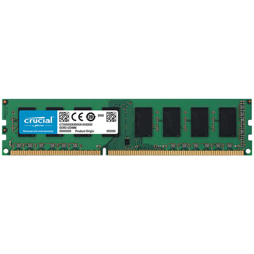 DDR3 8GB 1600MHz CL11 Single (1x 8GB) Crucial 1