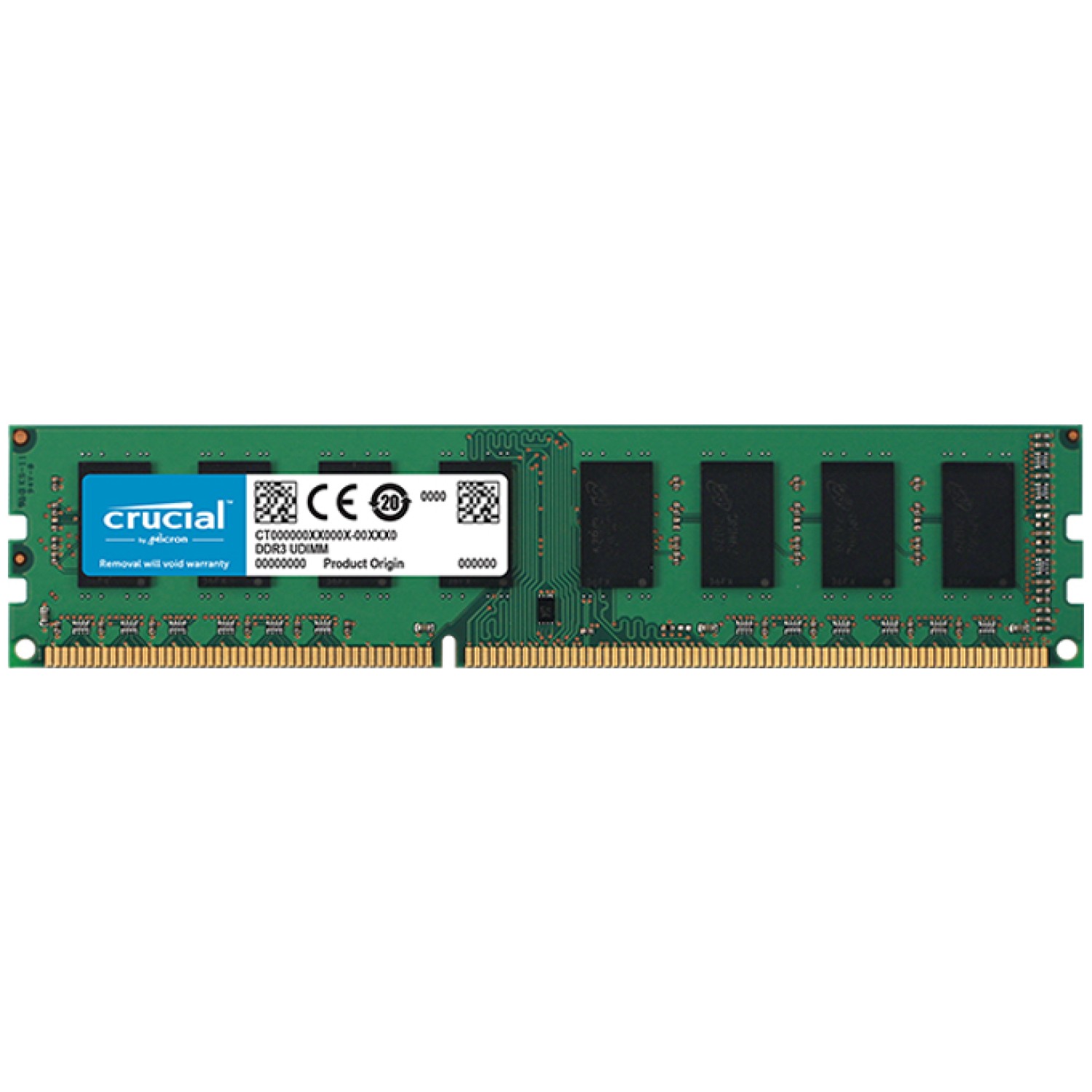 RAM DDR3L 4GB PC3-12800 1600MHz CL11 1.35V Crucial