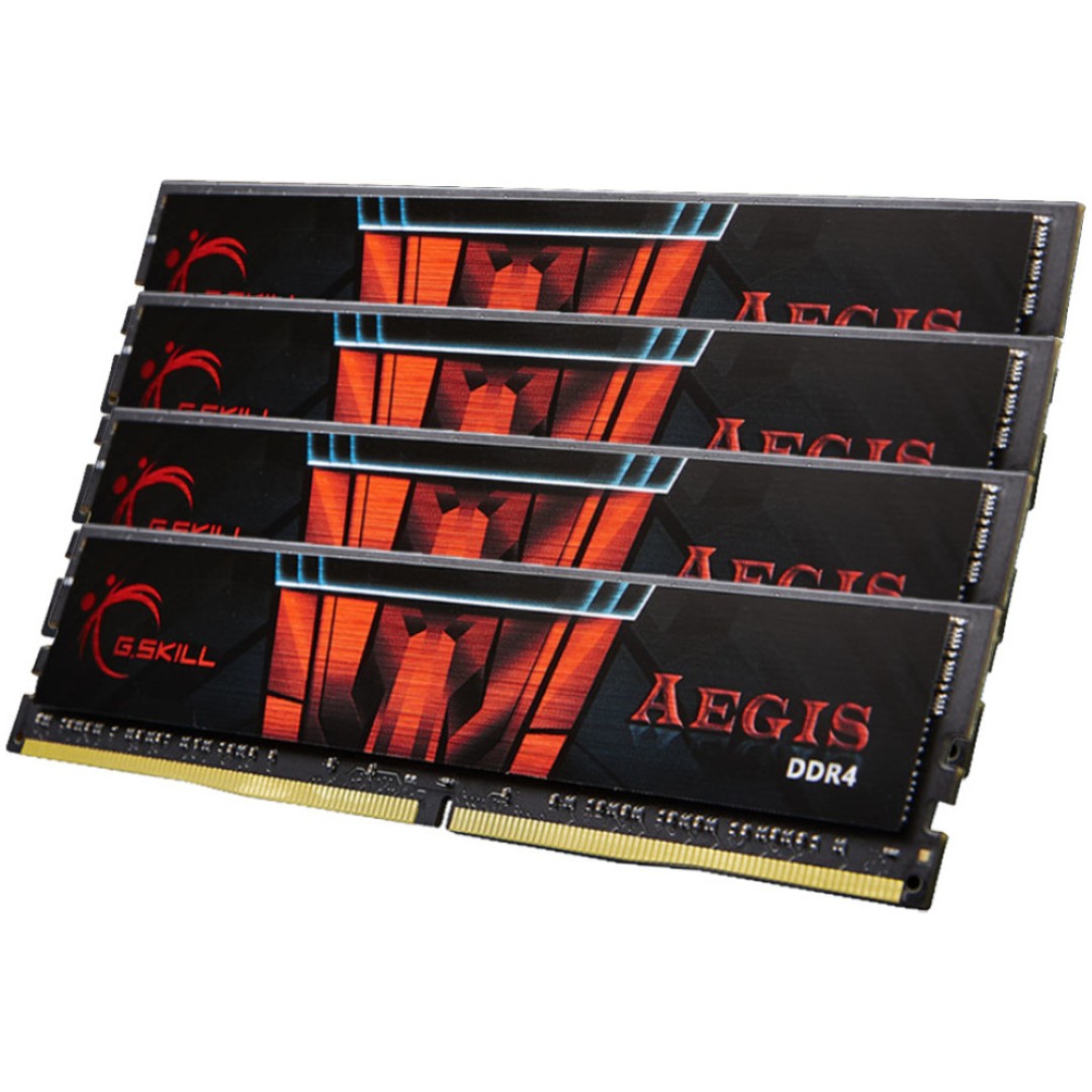DDR4 16GB 2400MHz CL15 KIT (4x16GB) G.Skill Aegis XMP2.0 1