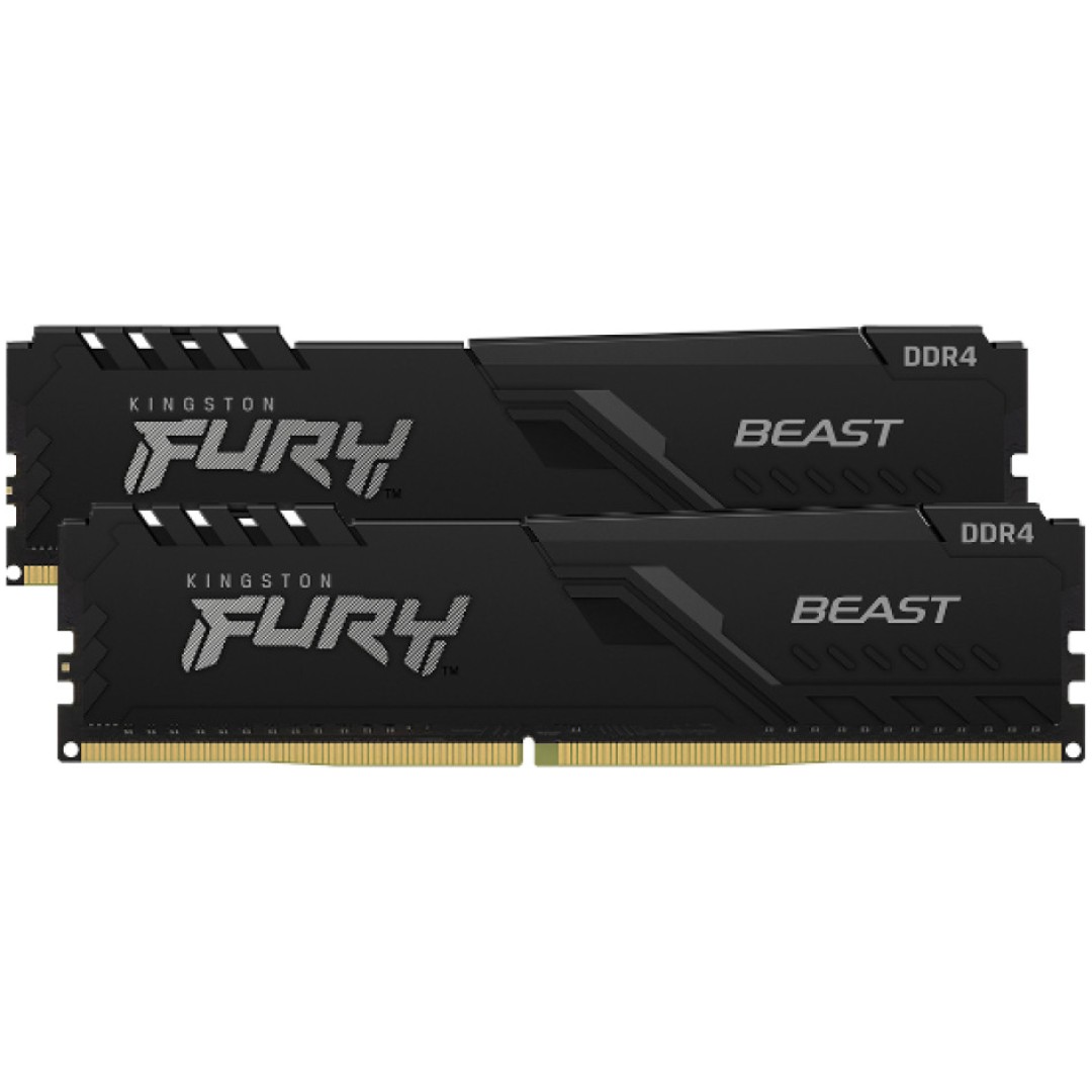 DDR4 16GB 3200MHz CL16 KIT (2x 8GB) Kingston Fury Beast XMP2.0 1