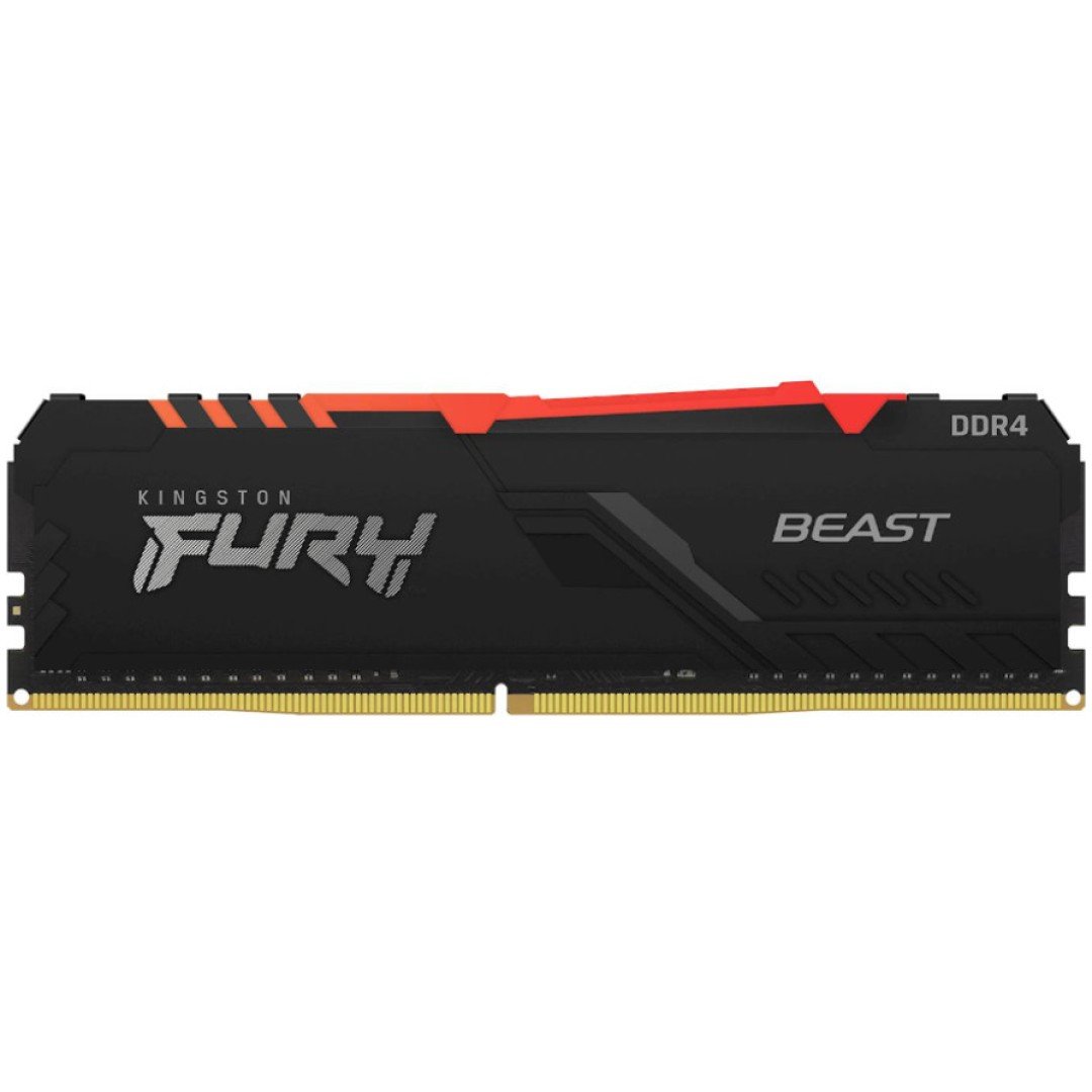 DDR4 32GB 3600MHz CL18 Single (1x32GB) Kingston RGB Fury Beast XMP2.0 1
