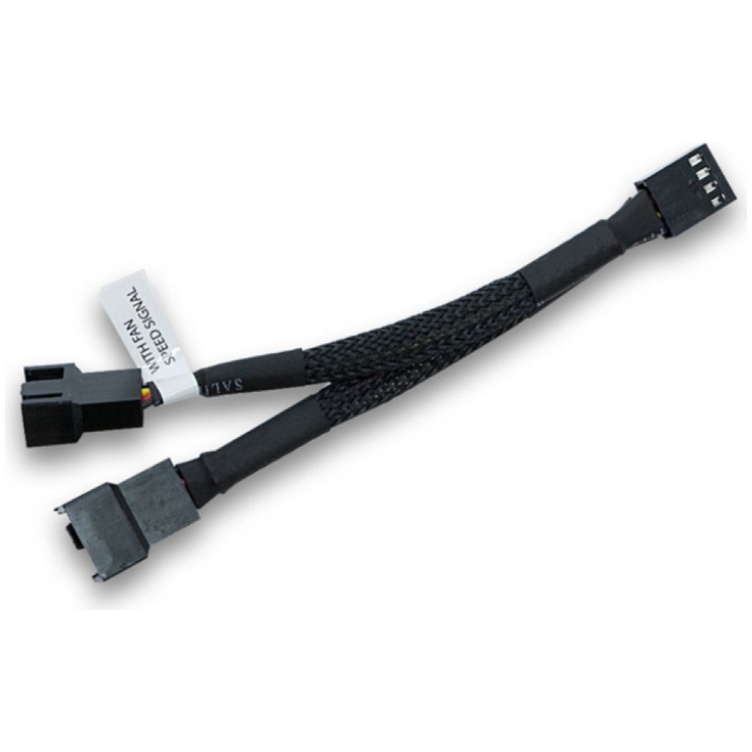 Fan Splitter EK Water Blocks EK-Cable Y-kabel 2-Fan PWM (10cm)