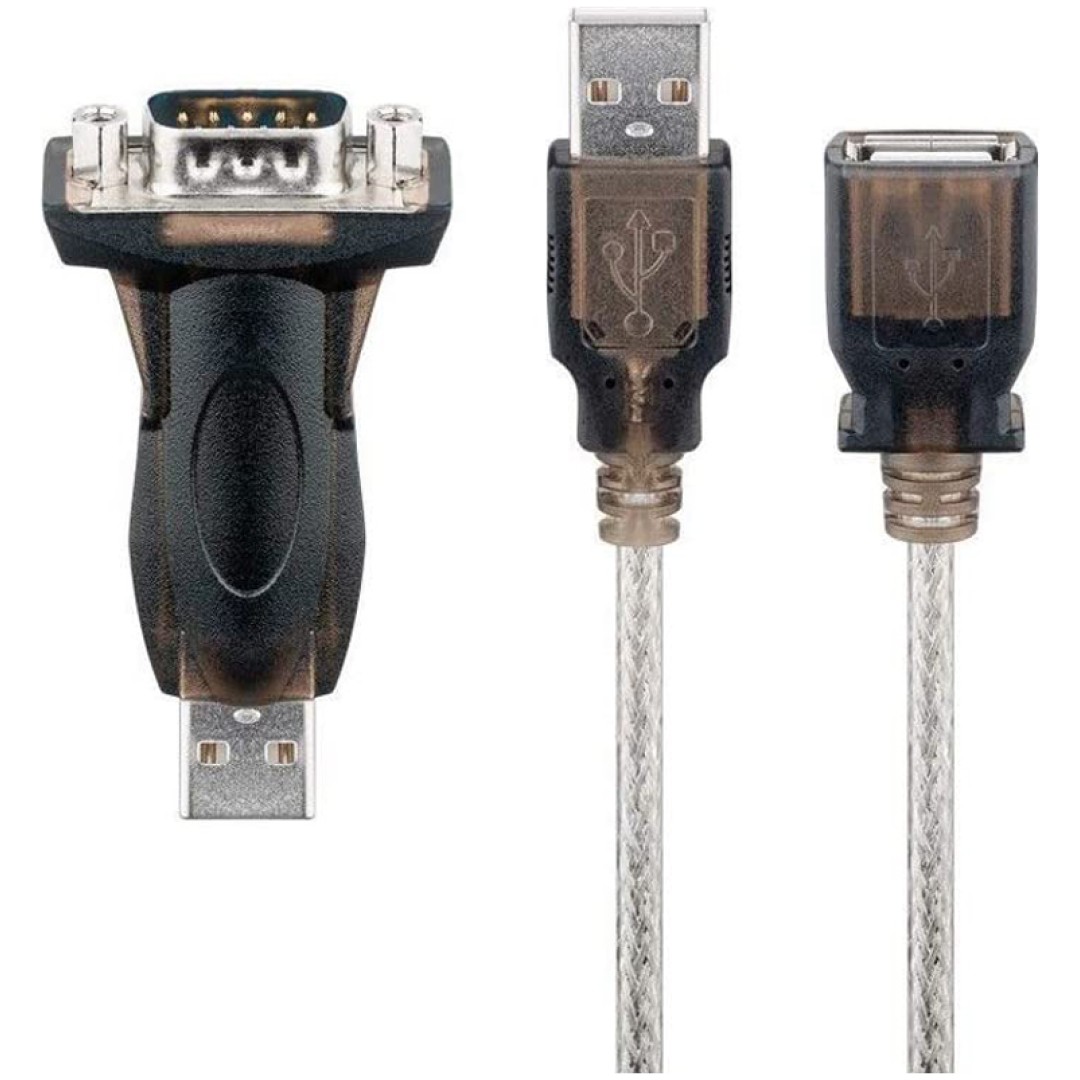 GOOBAY USB 2.0 (tip A) / RS-232 (9-pin) 1