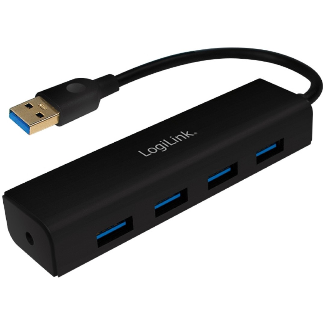 HUB USB 3.0 4portni Logilink brez napajanja (3.1 Gen 2) (UA0295)