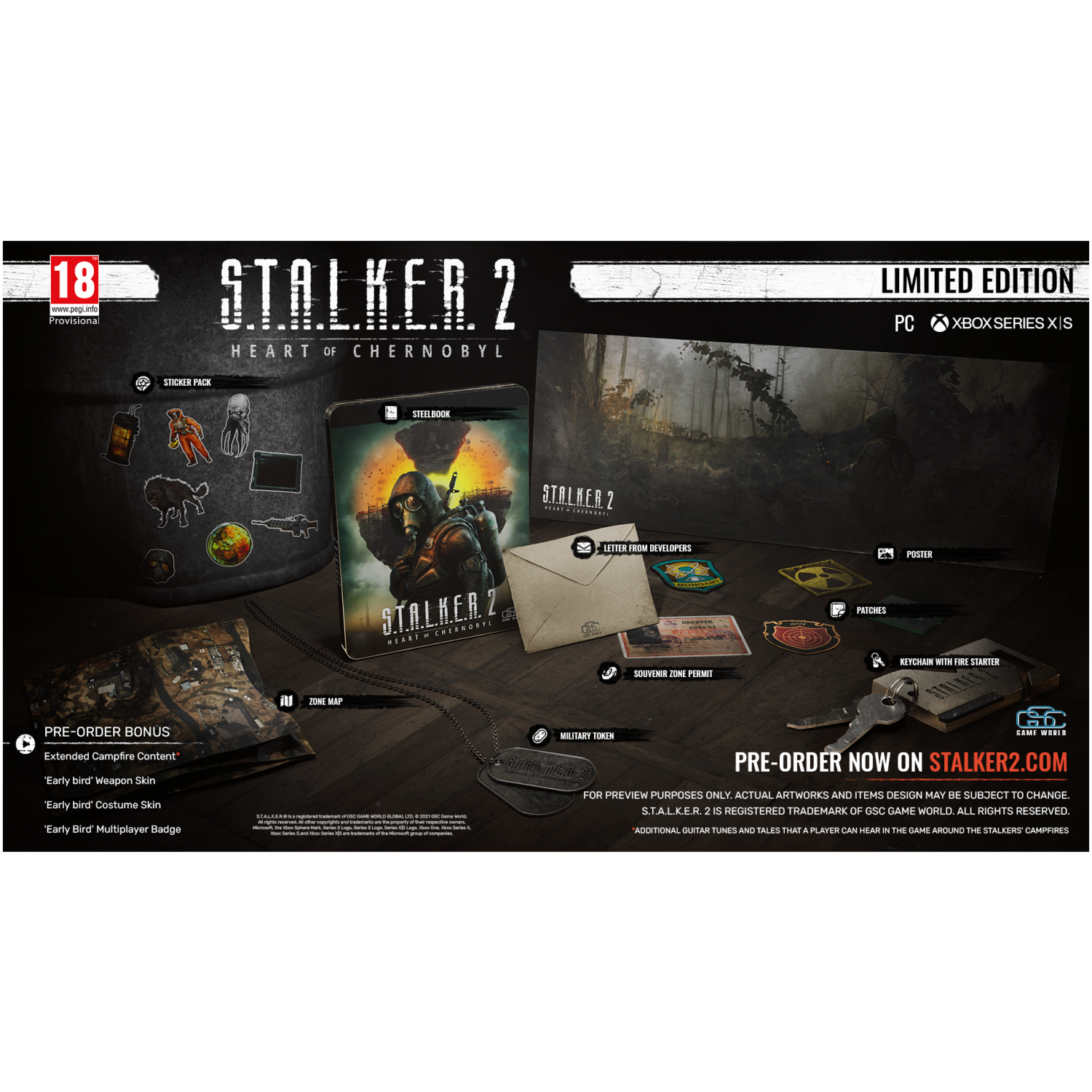 Igra za PC S.T.A.L.K.E.R. 2 - The Heart of Chernobyl - Limited Edition