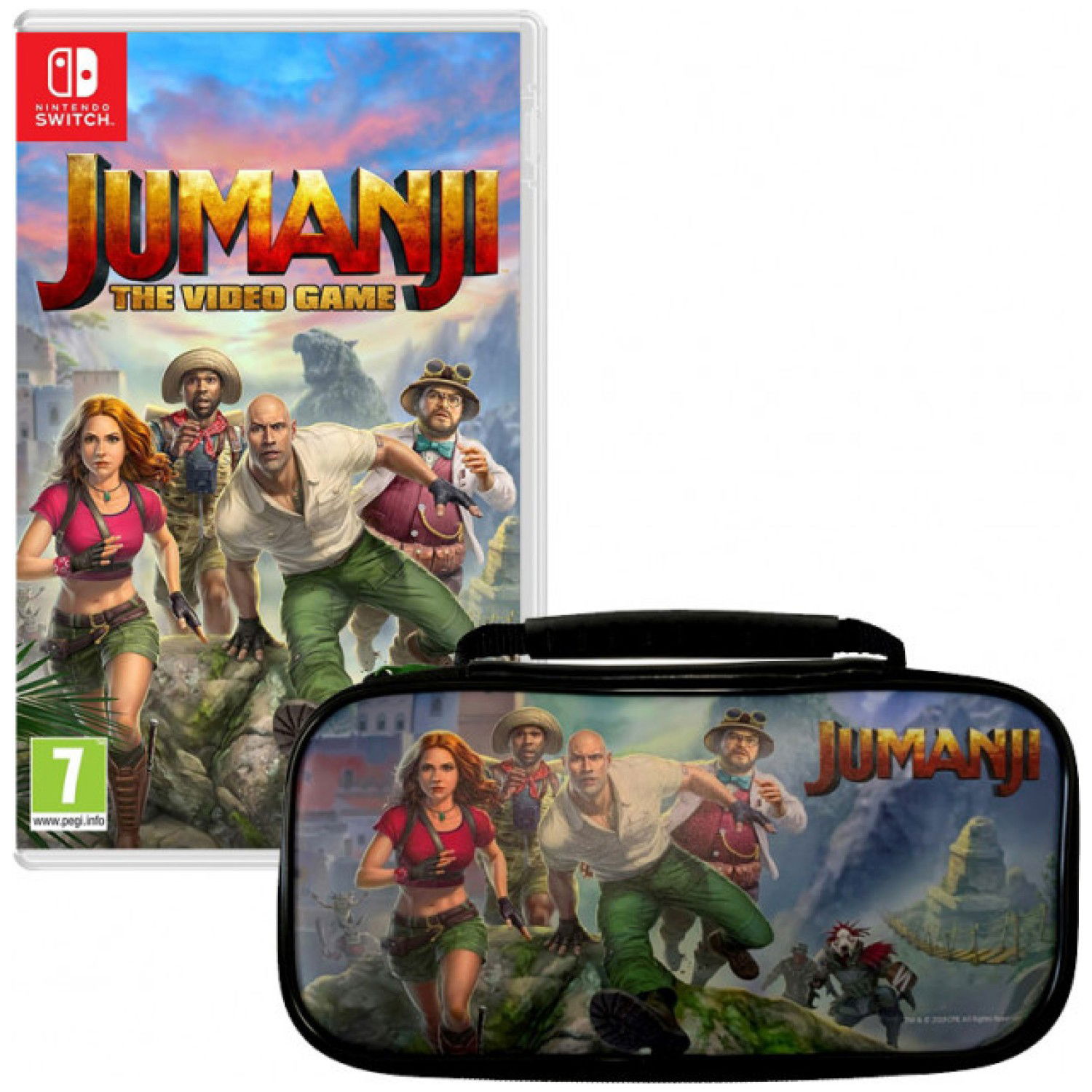 JUMANJI: The Video Game (Nintendo Switch) s priloženim ovitkom