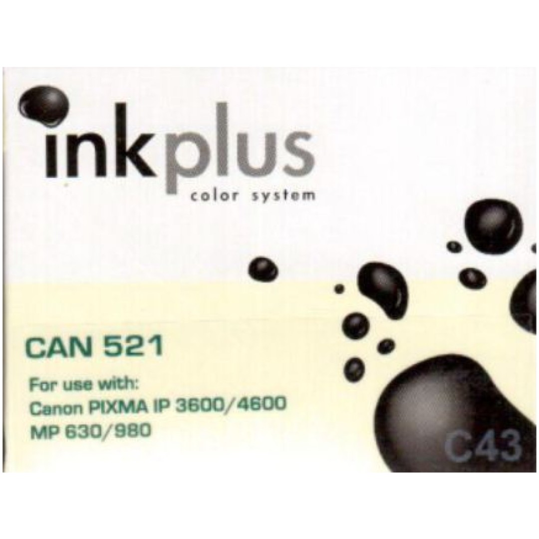 KART kompatibilna Canon CLI-521Bk Črna