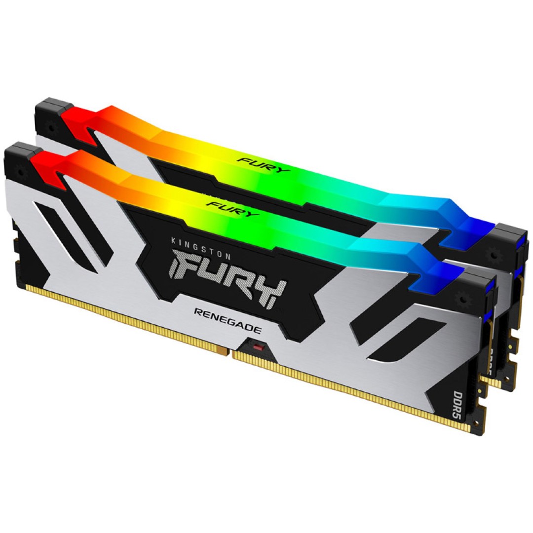 KINGSTON Fury Renegade 32GB (2x16GB) 6400MT/s DDR5 CL32 XMP KF564C32RSAK2-32 RGB ram pomnilnik