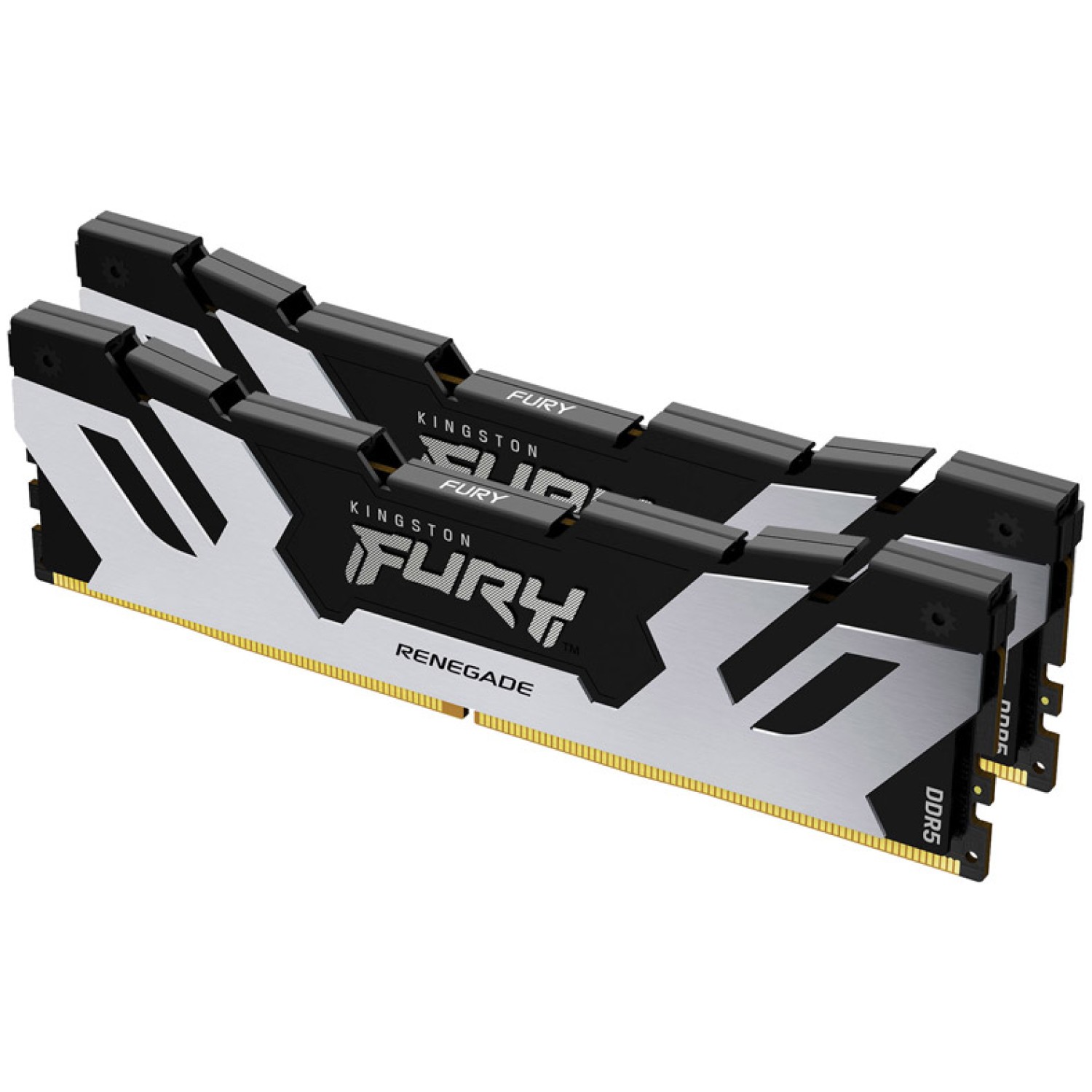 KINGSTON Fury Renegade Silver 32GB (2x16GB) 6400MT/s DDR5 CL32 XMP (KF564C32RSK2-32) RGB ram pomnilnik