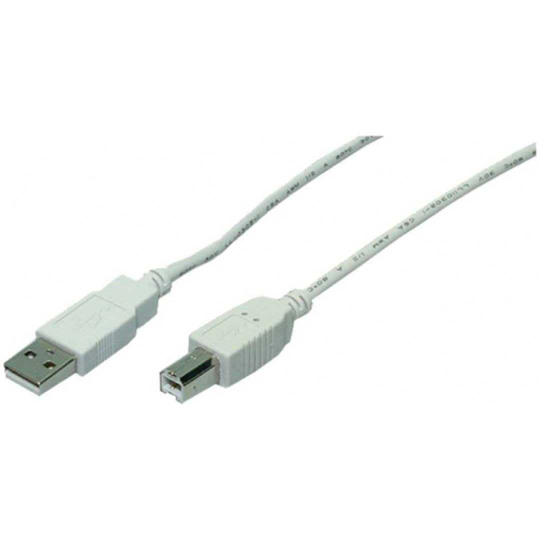 Kabel USB A => B 2m LogiLink (CU0007)