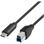 Kabel USB-C => USB B 3.2 Gen1x1 A 1