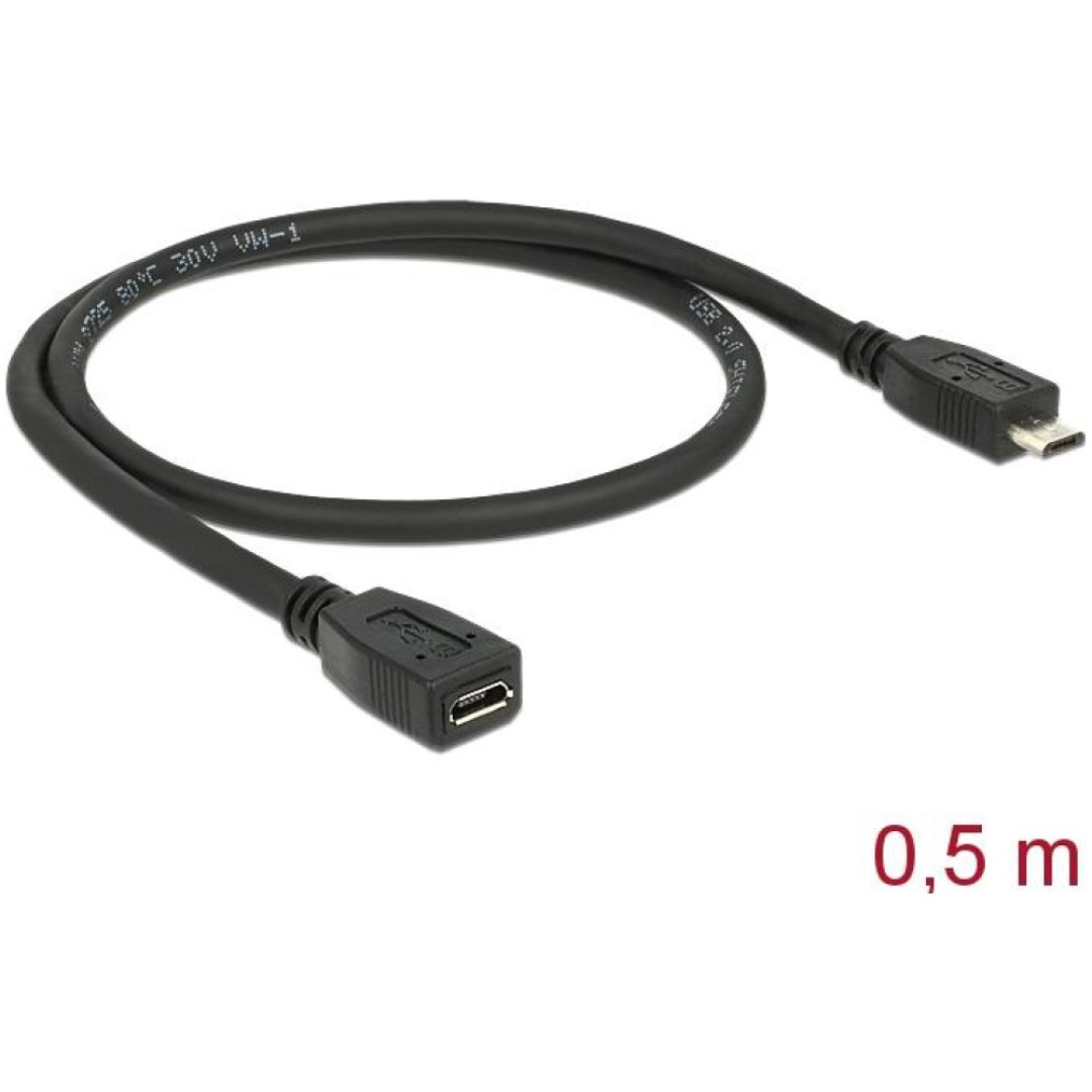 Kabel USB micro B (m) => micro B (ž) podaljšek 0
