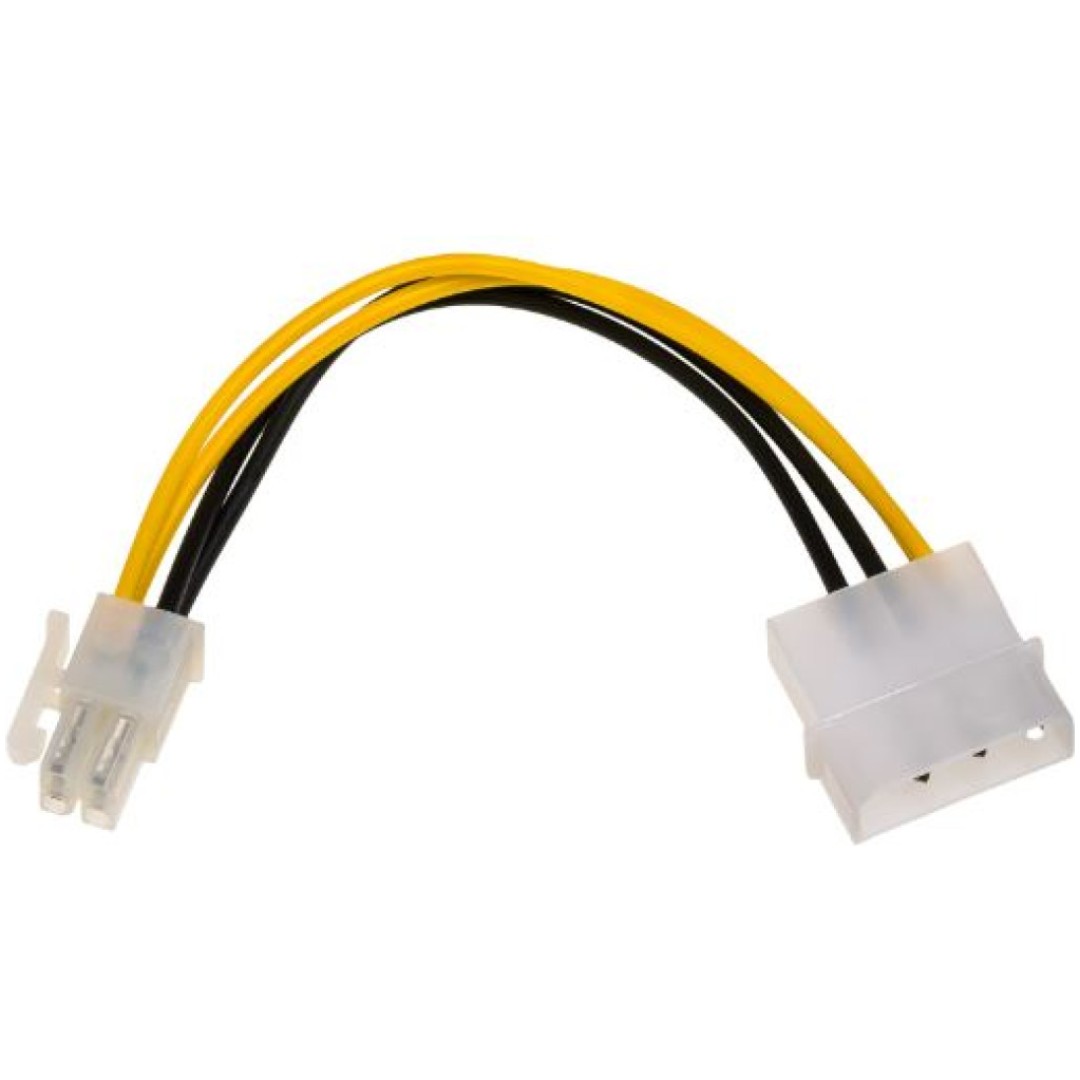 Kabel adapter napajalni MOLEX => napajalnik P-4 (4 pin12V)